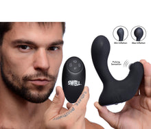 Load image into Gallery viewer, 10X Inflatable and Tapping Silicone Prostate Vibrator