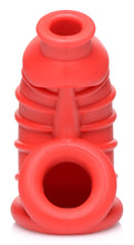 Load image into Gallery viewer, Red Chamber Silicone Chastity Cage