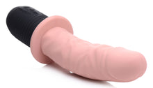 Load image into Gallery viewer, Power Pounder Vibrating and Thrusting Silicone Dildo - Light