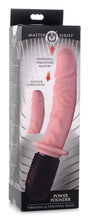 Load image into Gallery viewer, Power Pounder Vibrating and Thrusting Silicone Dildo - Light