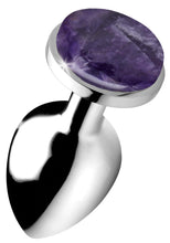 Load image into Gallery viewer, Genuine Amethyst Gemstone Anal Plug - Large