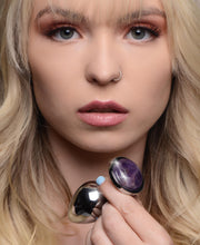 Load image into Gallery viewer, Genuine Amethyst Gemstone Anal Plug - Large