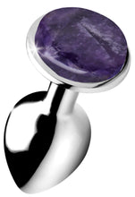 Load image into Gallery viewer, Genuine Amethyst Gemstone Anal Plug - Small