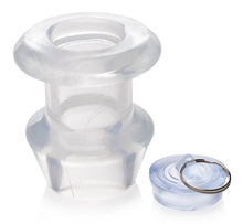 Load image into Gallery viewer, Ass Bung Clear Hollow Anal Dilator with Plug - Large