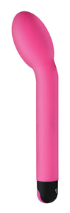 10X Silicone G-Spot Vibrator - Pink