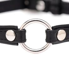 Load image into Gallery viewer, Sex Pet Leather Choker with Silver Ring