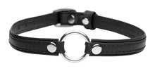 Load image into Gallery viewer, Sex Pet Leather Choker with Silver Ring