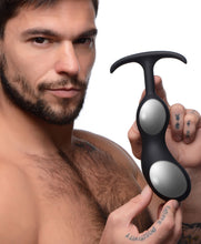 Load image into Gallery viewer, Premium Silicone Weighted Prostate Plug - XL