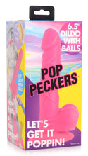 Load image into Gallery viewer, 6.5 Inch Dildo with Balls - Pink
