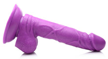 Load image into Gallery viewer, 6.5 Inch Dildo with Balls - Purple