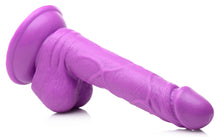 Load image into Gallery viewer, 6.5 Inch Dildo with Balls - Purple