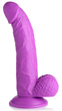 Load image into Gallery viewer, 7.5 Inch Dildo with Balls - Purple