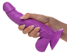 Load image into Gallery viewer, 7.5 Inch Dildo with Balls - Purple