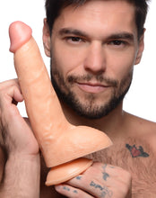 Load image into Gallery viewer, Beefy Brad 9 inch Dildo with Balls - Light