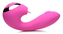 Load image into Gallery viewer, 10X Licking G-Throb Rechargeable Silicone Vibrator
