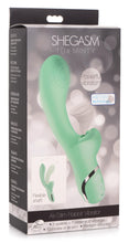 Load image into Gallery viewer, 10X Minty Air-Stim Silicone Rabbit Vibrator
