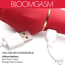 Load image into Gallery viewer, Bloomgasm Sweet Heart Rose Clit Suction Vibrator