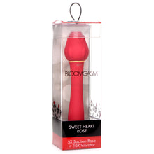 Load image into Gallery viewer, Bloomgasm Sweet Heart Rose Clit Suction Vibrator