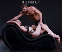 Load image into Gallery viewer, Kinky Couch Sex Chaise Lounge - Black