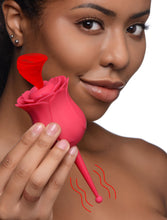 Load image into Gallery viewer, Bloomgasm Rose Buzz 7X Silicone Clit Stimulator and Vibrator