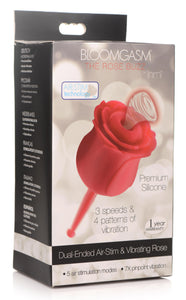 Bloomgasm Rose Buzz 7X Silicone Clit Stimulator and Vibrator