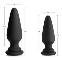 Load image into Gallery viewer, Interchangeable Silicone Anal Plug - Small