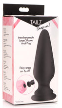 Load image into Gallery viewer, Interchangeable Silicone Anal Plug - Large