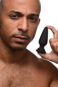 Interchangeable Silicone Anal Plug - Small