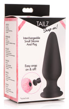 Load image into Gallery viewer, Interchangeable Silicone Anal Plug - Small