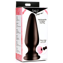 Load image into Gallery viewer, Interchangeable Silicone Anal Plug - XL