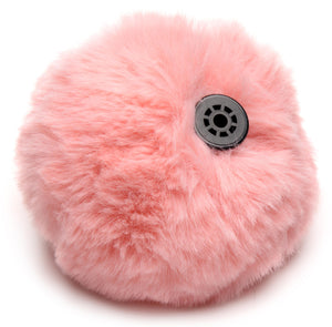 Large Anal Plug with Interchangeable Bunny Tail - Pink