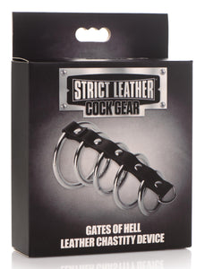 Gates of Hell Leather Chastity Device