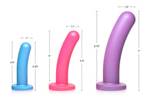 Load image into Gallery viewer, Triple Peg 28X Vibrating Silicone Dildo Set with Remote Control