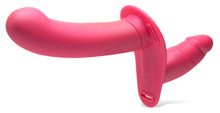 Load image into Gallery viewer, 28X Double Diva 1.5 Inch Double Dildo with Harness and Remote Control - Pink
