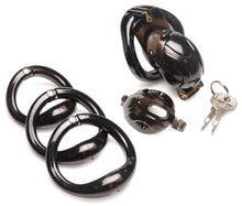 Load image into Gallery viewer, Lockdown Customizable Chastity Cage - Black