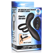 Load image into Gallery viewer, 10X Silicone Vibrating Girth Enhancer with Remote Control