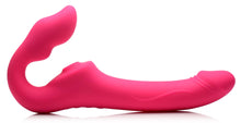 Load image into Gallery viewer, Licking and Vibrating Strapless Strap-On with Remote Control