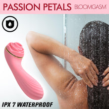 Load image into Gallery viewer, Passion Petals 10X Silicone Suction Rose Vibrator - Pink