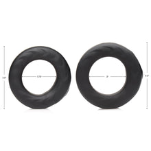Load image into Gallery viewer, E-Stim Pro Silicone Vibrating Cock Ring - Large