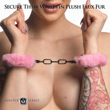 Load image into Gallery viewer, Cuffed in Fur Furry Handcuffs - Pink-1