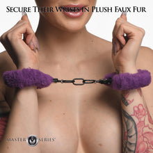 Load image into Gallery viewer, Cuffed in Fur Furry Handcuffs - Purple-1