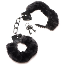 Load image into Gallery viewer, Cuffed In Fur Furry Handcuffs - Black