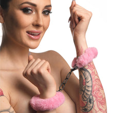 Load image into Gallery viewer, Cuffed in Fur Furry Handcuffs - Pink-0
