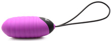 Load image into Gallery viewer, 28X Ribbed Silicone Vibrating Egg with Remote Control