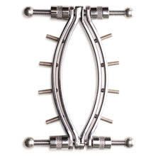 Load image into Gallery viewer, Spread Em Stainless Steel Poker Labia Clamp with Adjustable Pressure Screws