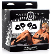 Load image into Gallery viewer, Kinky Comfort Wrist and Ankle Cuff Set