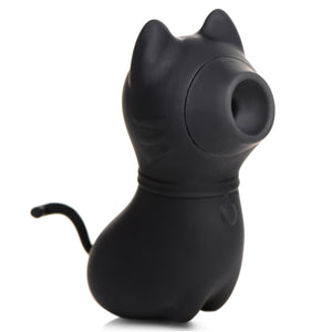 Sucky Kitty Silicone Clitoral Stimulator - Black