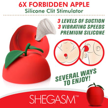 Load image into Gallery viewer, 6X Forbidden Apple Silicone Clit Stimulator