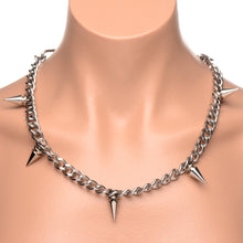 Load image into Gallery viewer, Spiked Punk Necklace