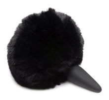 Load image into Gallery viewer, Large Anal Plug with Interchangeable Bunny Tail - Black